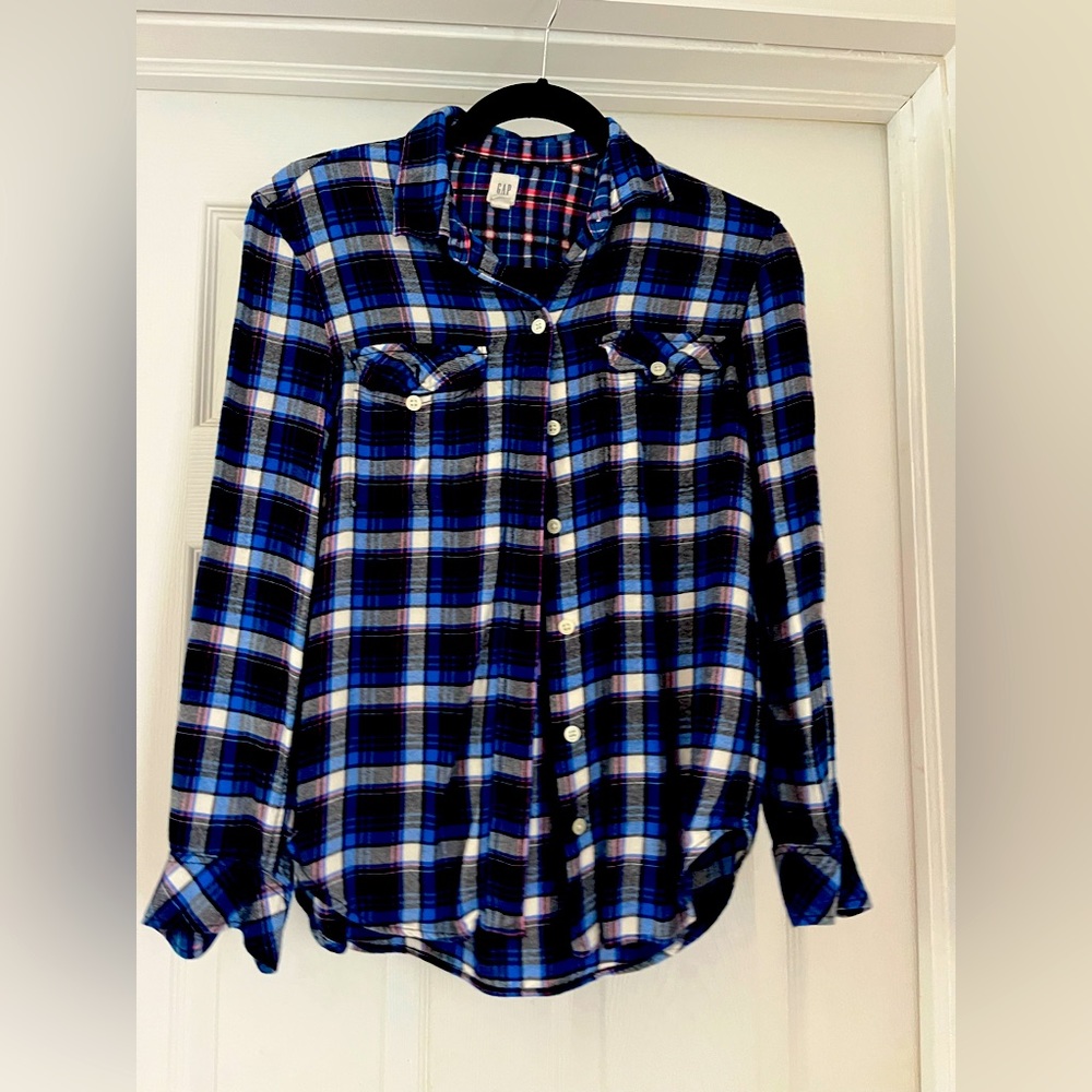 Gap flannel- xs